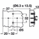Hafele Wing Baseplate, Grass TIOMOS 4-Point Fixing with Wood Screws, Height adjustment via worm gear, Height 2 mm, model F058139747228, Item# 348.38.512, 34838512, 348-38-512