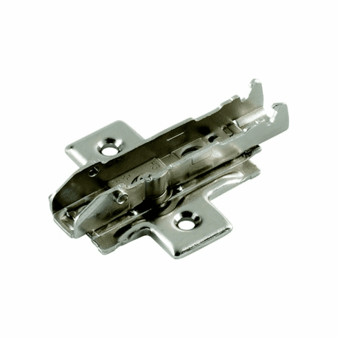 Hafele Wing Baseplate, Grass TIOMOS 4-Point Fixing with Wood Screws, Height adjustment via worm gear, Height 3 mm, model F058139748228, Item# 348.38.513, 34838513, 348-38-513
