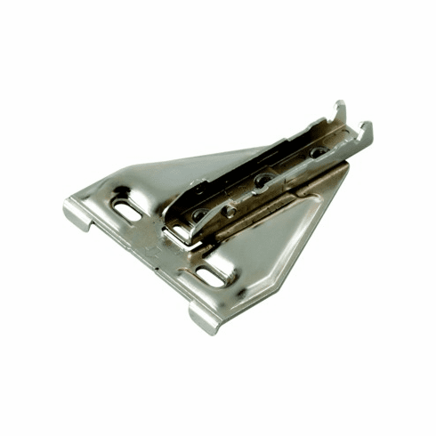 Hafele Face Frame Adapter Baseplate, Grass TIOMOS, 2 Point Fixing, with Elongated Holes, Height 1.5 mm, model F058139821228, Item# 348.38.641, 34838641, 348-38-641