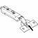Hafele Opening angle restraint, For Tiomos concealed hinge, Grass TIOMOS, 85, Bright, steel, model F072135751517, Item# 348.40.010, 34840010, 348-40-010