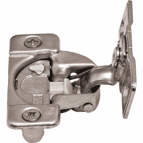 Hafele Concealed Face Frame Hinge, Grass TEC Face Mount, 108 Opening Angle, Soft-Close, Dowel Mount, Item# 348.90.091, 34890091, 348-90-091