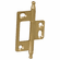 Hafele Decorative Butt Hinge, Non-Mortise, Minaret Finial, ELITE solid brass hinge, Brushed brass, Item# 351.95.580, 35195580, 351-95-580