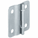 Hafele Connecting hinge, cranked, with fixed steel pin, Slido Fold VF, steel, galvanized, Item# 354.15.911, 35415911, 354-15-911
