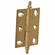 Hafele Decorative Butt Hinge, Mortise, Minaret Finial, ELITE solid brass hinge, Brushed brass, Item# 354.36.500, 35436500, 354-36-500
