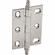 Hafele Decorative Butt Hinge, Mortise, Minaret Finial, ELITE solid brass hinge, Polished nickel, Item# 354.36.700, 35436700, 354-36-700