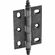 Hafele Decorative Butt Hinge, Mortise, Minaret Finial, ELITE solid brass hinge, Pewter, Item# 354.36.900, 35436900, 354-36-900