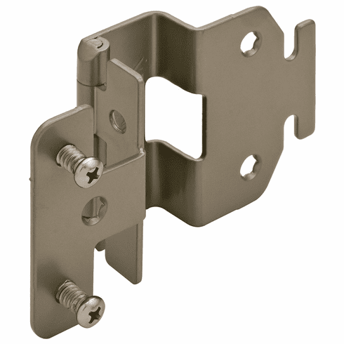 Hafele Five-Knuckle Institutional Hinge, Advantage 5 K, Grade 1, Opening Angle 270, Steel, Powder-coated matt nickel, Item# 354.65.400, 35465400, 354-65-400