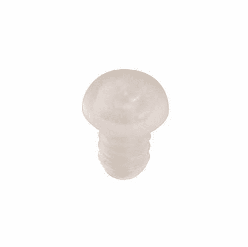 Hafele Door Bumper, 8.5 x 8 x 3 mm, Transparent, 5 mm Press-fit, Item# 356.17.010, 35617010, 356-17-010