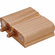 Hafele Soft-Close Door Stop, for Double Doors, Maple with clear coat finish, Item# 356.31.120, 35631120, 356-31-120