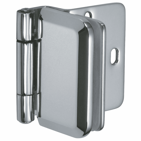 Hafele Glass Door Hinge, 304 Stainless Steel, for Glass 4 - 6 mm, For mid-size glass doors, For half overlay doors, Item# 361.46.041, 36146041, 361-46-041