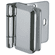 Hafele Glass Door Hinge, 304 Stainless Steel, for Glass 4 - 6 mm, For mid-size glass doors, For half overlay doors, Item# 361.46.041, 36146041, 361-46-041