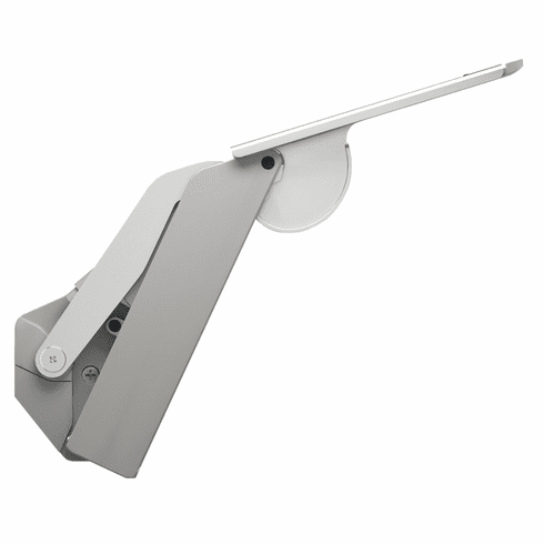 Hafele Swing-Up Fitting, Häfele Free Space 6.15, Heavy Duty, for standard applications with handle, Model H, light gray, Item# 372.27.522, 37227522, 372-27-522
