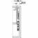 Hafele Parallel Lift-Up Front Fitting, Free Up, For one-piece flaps made of wood, glass or with aluminum frame, Door Weight 6.6-12.5 lbs., Model O1us, end cap: black, Item# 372.33.500, 37233500, 372-33-500