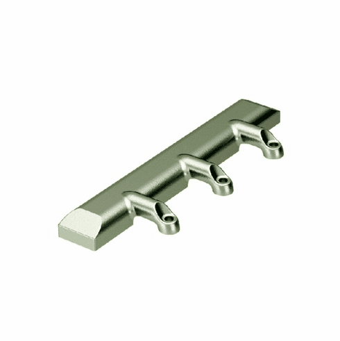 Hafele Aluminum Door Bracket, for Free Flap 1.7 / 3.15 / Strato, for (E-)Verso, (E)-Strato and Free flap/swing/up, Zinc alloy, nickel plated, Item# 372.91.599, 37291599, 372-91-599