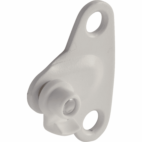 Hafele DUO Mounting Bracket, Steel, For DUO Standard or DUO Forte Lid Stay, 28 mm edge distance, white, Item# 373.66.395, 37366395, 373-66-395