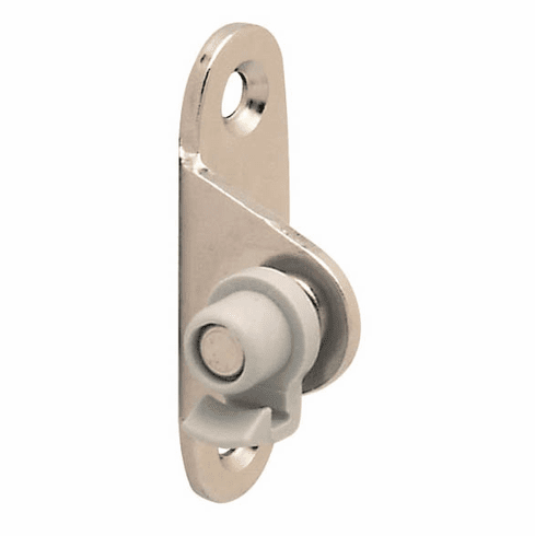 Hafele Duo/Maxi Door Bracket, for Face Frame Overlay 5-Piece Door, For wood screw mounting, Nickel plated, Item# 373.66.685, 37366685, 373-66-685