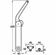 Hafele Swing-Up Fitting, Maxi, Complete Set, For wooden or glass flaps or flaps with aluminum frame, Model D, nickel-plated, Item# 373.69.302, 37369302, 373-69-302
