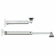 Hafele Lid Stay, 304 Stainless Steel, 7 11/16" length, 9 13/16"-13 3/4" door height, Item# 373.89.000, 37389000, 373-89-000