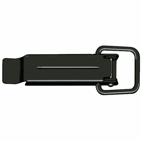 Hafele Draw Pull Catch, Chest Clasp, 75 mm, Clamp Diameter:: 4, Item# 380.53.315, 38053315, 380-53-315