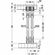 Hafele Sliding Door Hardware, Slido F-Line21 12D/20D, Set, Infront, for 2 doors, with soft and self closing mechanism on both sides, 12 kg, Item# 402.33.039, 40233039, 402-33-039