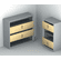 Hafele Sliding door fitting, Hawa Libra 20 Synchro H IF/VF, set, For vertical sliding doors with 2 synchronized, bi-parting doors, for door weights up to 44 lbs., Infront/Vorfront, Item# 403.20.010, 40320010, 403-20-010