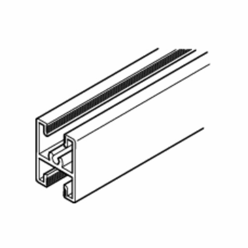 Hafele Mullion, for Silent Aluflex 40, 6.05 m Length, Item# 403.37.926, 40337926, 403-37-926