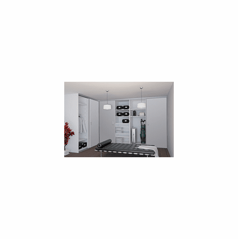 Hafele Sliding Door Hardware, Slido R-Aluflex 80W, set, For room-high wooden sliding doors, compatible with Slido R-Aluflex 80A, with soft closing mechanism (optional), for door weights up to 80 kg, for door heights up to 3,000 mm, for 1 door, Item# 403.50.941, 40350941, 403-50-941