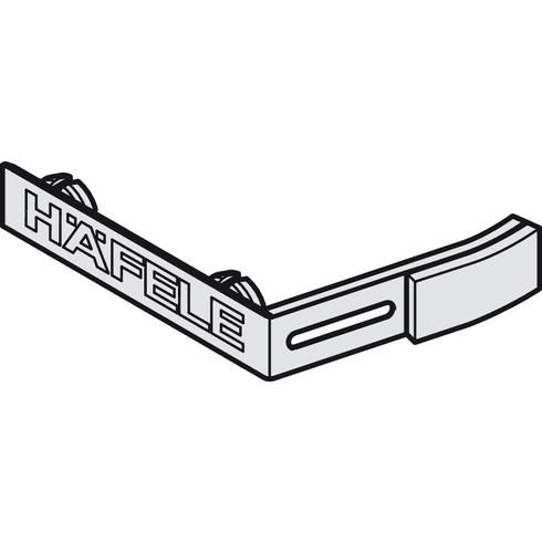 Hafele Track Cleaning Brush Set, For Cleaning Running Track, with Hafele Logo, for Silent Aluflex, Aluminum, silver colored, Item# 403.55.988, 40355988, 403-55-988