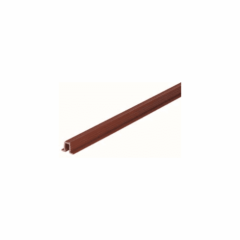 Hafele Single Guide Track, for Top and Bottom of Cabinet, for Slido F-Line12, brown, length: 3,000 mm, Item# 404.14.133, 40414133, 404-14-133