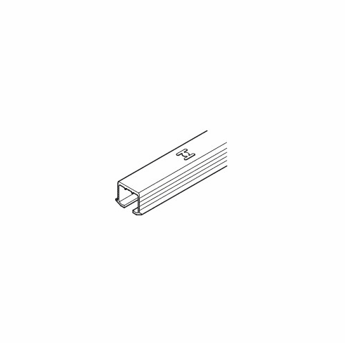 Hafele Single Upper Track, Pre-Drilled, for Screw Fixing, for Hawa Clipo, 2.5 m, Item# 405.00.622, 40500622, 405-00-622
