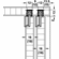 Hafele Soft and self closing mechanism, For Hawa Combino 20/35 VF/MF/IF, For 2 doors, for door weight up to 18 kg, Item# 405.10.003, 40510003, 405-10-003