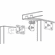 Hafele Soft and self closing mechanism, For Hawa Combino 20/35 VF/MF/IF, For 2 doors, for door weight up to 18–40 kg, Item# 405.10.005, 40510005, 405-10-005