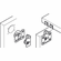Hafele Soft and self closing mechanism, For Hawa Combino 20/35 VF/MF/IF, For 2 doors, for door weight up to 18–40 kg, Item# 405.10.005, 40510005, 405-10-005