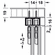 Hafele Sliding Door Hardware, HAWA Clipo 16 GK IF, set, With concealed fixing, for door weights up to 16 kg, Infront, for 2 door, Item# 405.82.226, 40582226, 405-82-226