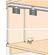Hafele Sliding Door Hardware, Hawa Combino 20 IF, set, For Top Hung Wood Doors, for Door Heights up to 7' 2 5/8", For 2 Doors; Up to 44 lbs, Item# 405.91.625, 40591625, 405-91-625