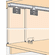 Hafele Sliding Door Hardware, Hawa Combino 35 IF, set, For Top Hung Wood Doors, for Door Heights up to 7' 2 5/8", For 2 Doors; Up to 77 lbs, Item# 405.91.723, 40591723, 405-91-723