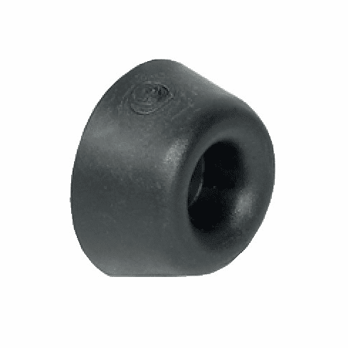 Hafele Wall Buffer, For Hangar Infront, For screw mounting to stud or jamb, Black, Item# 407.01.930, 40701930, 407-01-930