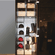 Hafele Lateral Swing Fitting, Swingfront 20 FB, for wooden or narrow aluminum frame doors, For swing-out doors up to 44 lbs., Min. cabinet width 398 mm, opening path 475 mm, Item# 407.32.906, 40732906, 407-32-906