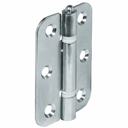 Hafele Butt Hinge, Steel, Galvanized, Zinc-plated, Item# 407.78.989, 40778989, 407-78-989