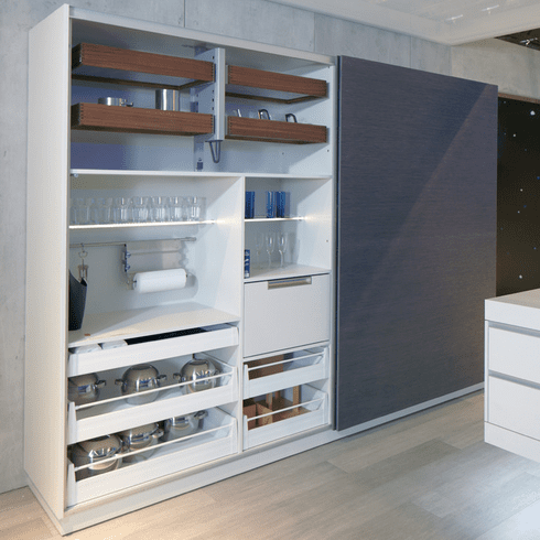 Hafele Straightening fitting, Planofit, For Wood Doors, 94 1/2" door height; black, Item# 407.90.010, 40790010, 407-90-010