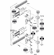 Hafele Ball Bearing Slide, for Pocket Door RP 42/60, Length 604 mm (24"), retraction 524 mm (20 3/4"), Item# 408.11.603, 40811603, 408-11-603