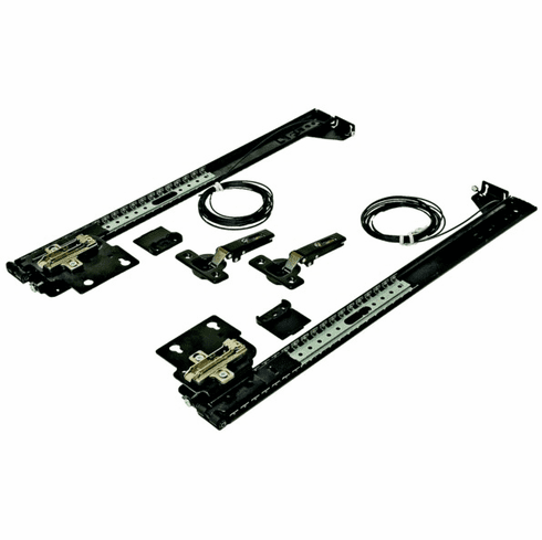 Hafele Pocket Door System, Accuride 1332 (with 35 mm Hinge Kit), Length: 710 mm (28"), Item# 408.24.471, 40824471, 408-24-471