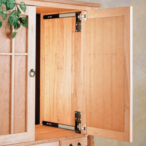 Hafele Pocket Door System, Accuride 1234 (Hinges not included), Length: 608 mm (24"), Item# 408.35.362, 40835362, 408-35-362