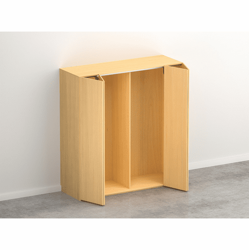 Hafele Sliding door fitting, For Slido F-Fold 61 25A/50A Set, For wooden/aluminum folding sliding doors, With adjustable center hinge with white cover cap, left, door weight 55 lbs., Item# 409.36.044, 40936044, 409-36-044