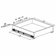 Hafele Salice Progressa+Smove Drawer Slide, Full Extension for 12 mm (1/2") to 16 mm (5/8") drawer material, Drawer length: 533 mm (21"); for frameless, Item# 421.23.413, 42123413, 421-23-413