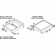 Hafele Salice A6557 Futura Push Slide, for Frameless, Full Extension, 50 lbs, length: 400 mm, Item# 421.23.840, 42123840, 421-23-840