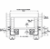 Hafele Salice A6557 Futura Push Slide, for Frameless, Full Extension, 50 lbs, length: 600 mm, Item# 421.23.860, 42123860, 421-23-860