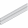 Hafele Decorative Side Rail, for Hawa Forte 170/340, Anodized aluminum finish, Item# 421.48.030, 42148030, 421-48-030