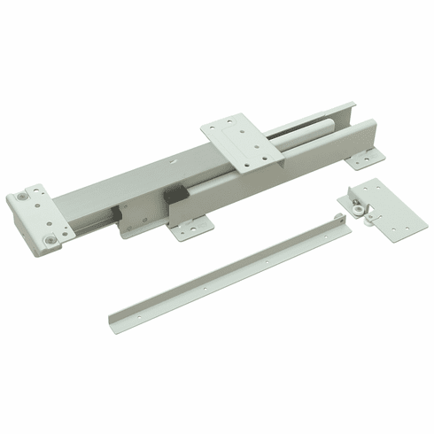 Hafele Hawa Forte 170/340 Top/Bottom Mounted Cabinet Slide, Partial Extension, 374 lbs Weight Capacity, 34 5/8" installed length, 33 1/16" extension length, Item# 421.48.881, 42148881, 421-48-881