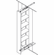 Hafele Pull-out cabinet runners, Full extension, load bearing capacity up to 120 kg, steel/plastic, With soft and self closing mechanism (optional), 23 5/8" installed length, 23" extension length, Item# 421.50.660, 42150660, 421-50-660